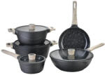 Goldmann Set 9 piese cratite aluminiu turnat Goldmann, 3 straturi ceramice, toate sursele de caldura (GM 6009)