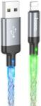 hoco. kábel USB A - Lightning 2, 4A U112 1 m szürke