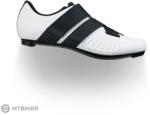 fizik Tempo Powerstrap R5 kerékpáros cipő, fehér/fekete (EU 42)