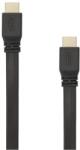 SBOX Кабел sbox, hdmi(м) към hdmi(м), плосък, 1.5м, черен (hdmi-flat-15b)