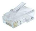 Gembird UTP RJ45 plug CAT6 1pcs (LC-8P8C-002/100) (LC-8P8C-002/100)