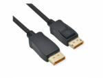 Roline Кабел Roline 11.04. 6021, от DisplayPort(м) към DisplayPort(м), 1.5m, черен, 10K@60Hz (11.04.6021)