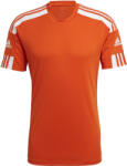 ADIDAS Squadra 21 labdarúgó póló S fehér|narancssárga