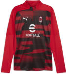 PUMA AC Milan meccs előtti Quarter-Zip Top Férfiak PUMA For All Time Red Black M fekete|vörös