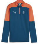 PUMA Sport felső Puma Neymar Jr Creativity 14 Zip Top Jr, Kék, Gyerekek 15/16 EVES kék|narancssárga|sárga