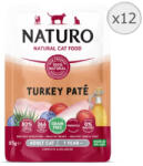 Naturo Set 12 buc x 85 gr Hrana umeda pentru pisici Naturo Mousse cu curcan