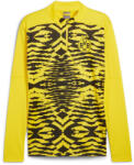 PUMA Borussia Dortmund meccs előtti negyeddöntő Top Férfiak PUMA Faster Yellow Black XL fekete|sárga