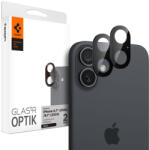 Spigen Folie Camera pentru iPhone 16 / iPhone 16 Plus (set 2) - Spigen Glas. tR Optik - Black