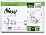 Sleepy Natural Ultra Sensitive Bambusz körben gumis bugyipelenka Midi 3 (4-9)(34db)