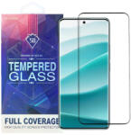 Xiaomi Redmi Note 14 Pro 4G/5G / Poco X7 5G üvegfólia, tempered glass, előlapi, 5D, edzett, hajlított, fekete kerettel