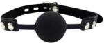 Toyz4lovers ball gag szájpecek Bdsm játék lakattal, fekete -Toyz4Lovers (8053629694909)