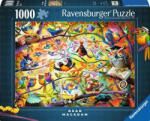 Ravensburger - Szorgos Madárkák 1000 darabos kirakó (12001023)