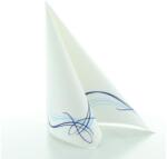 Sovie HoReCa Mank textilhatású szalvéta 40x40 cm 50 lap/csomag Alex kék