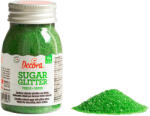 Decora Zahar Glitterat Verde, 100 gr (9262114)