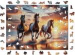 Wooden City - Puzzle Wild Horses on the Beach wooden - 4 000 piese