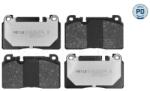 MEYLE set placute frana, frana disc MEYLE -PD: Advanced performance and design. 025 256 4316/PD (025 256 4316/PD)