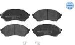 MEYLE set placute frana, frana disc MEYLE -ORIGINAL: True to OE. 025 234 9016 (025 234 9016)