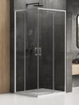 NEW TRENDY Prime cabină de duș 110x70 cm dreptunghiular crom luciu/sticlă transparentă D-0300A/D-0349A (D0300A/D0349A)
