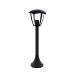 OPTONICA LED Lámpatest E27-es Foglalattal Állólámpa 60 cm Kültéri Matt Fekete Ip44