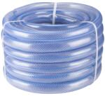SCULE365 Furtun apa PVC 1/2 inch, 50m, transparent cu insertie, 12, 7 mm pentru gradina (211)