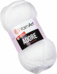 YARNART Adore 330 White Плетива прежда (Adore 330)