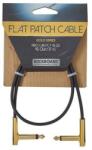 RockBoard Flat Patch Cable Gold 45 cm Oblic - Oblic Cablu patch (RBO CAB PC F 45 GD)