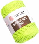 Yarn Art Macrame Rope 3 mm 3 mm 63 m 801 Neon Yellow Șnur (Macrame Rope 3 mm 801)