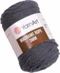 Yarn Art Macrame Rope 3 mm 3 mm 63 m 758 Anthracite Șnur (Macrame Rope 3 mm 758)
