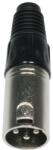 ADJ AC-C-X3M Plug XLR 3pin M XLR конектор (1613000019)