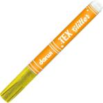 Darwi Tex Fabric Glitter Marker Marker pentru textile Yellow 6 ml 1 buc (DA0140013700C)