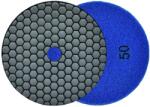 GEKO Gyémánt csiszolókorong, tépőzáras 125mm P50 18302 (G78937)