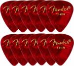 Fender Premium Celluloid 351 Shape Picks Thin Pană (1980351709)