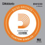 D'Addario BW030 Coardă individuală pentru chitară (BW030)