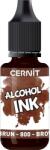 Cernit Alcohol Ink Cerneală acrilică Brown 20 ml 1 buc (CE2000020800C)