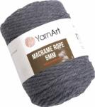 Yarn Art Macrame Rope 5 mm 85 m 758 Dark Grey Șnur (<![CDATA[Macrame Rope 5 mm 758]]>)