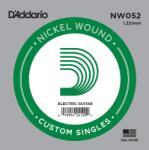 D'Addario NW 052 Coardă individuală pentru chitară (NW052)