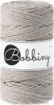 Bobbiny 3PLY Macramé Rope 3 mm 100 m Pearl Șnur (<![CDATA[TS-E009]]>)