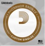 D'Addario PB024 Phosphor Bronze Coardă individuală pentru chitară
