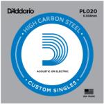 D'Addario PL 020 Coardă individuală pentru chitară (PL020)