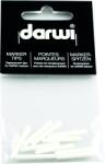 Darwi Replacement Tips For Tex Fabric Glitter Marker Sfaturi de înlocuire White 10 Bucăți (DA0140010000C)