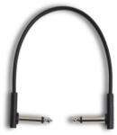 RockBoard Flat Patch Cable 20 cm Oblic - Oblic Cablu patch (RBO CAB PC F 20 BLK)