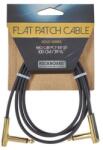 RockBoard Flat Patch Cable Gold 100 cm Oblic - Oblic Cablu patch (RBO CAB PC F 100 GD)