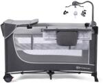  Patut De Calatorie Kinderkraft Leody, Cu Accesorii, Grey (kcleod00gry00ac)
