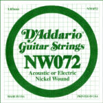 D'Addario NW 072 Coardă individuală pentru chitară (NW072)