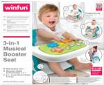 WinFun SCAUNEL PORTABIL 3 IN 1 (Win241201) - esell Scaun de masa bebelusi, inaltator