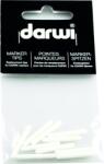 Darwi Replacement Tips For Paint On Leather Marker Sfaturi de înlocuire White 10 Bucăți (DA0420010000C)