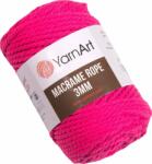 Yarn Art Macrame Rope 3 mm 63 m 803 Bright Pink Șnur (<![CDATA[Macrame Rope 3 mm 803]]>)