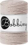 Bobbiny 3PLY Macramé Rope 1, 5 mm 100 m Nude Șnur (TD-E029)