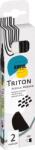 Kreul Triton Set markere textile 1 - 4 mm White & Black 2 buc (17892)