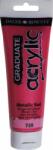 Daler-Rowney Graduate Vopsea acrilică Metallic Red 120 ml 1 buc (123120720)